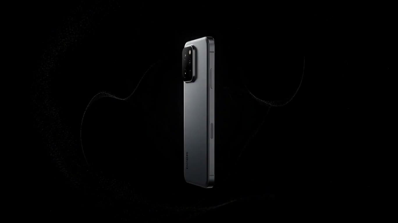 暗夜に浮かぶスマートフォンの出現 — AI video creation