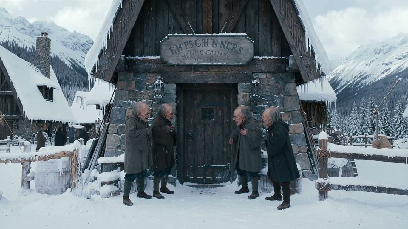 The Invisible Truth of the Snowy Night Tavern