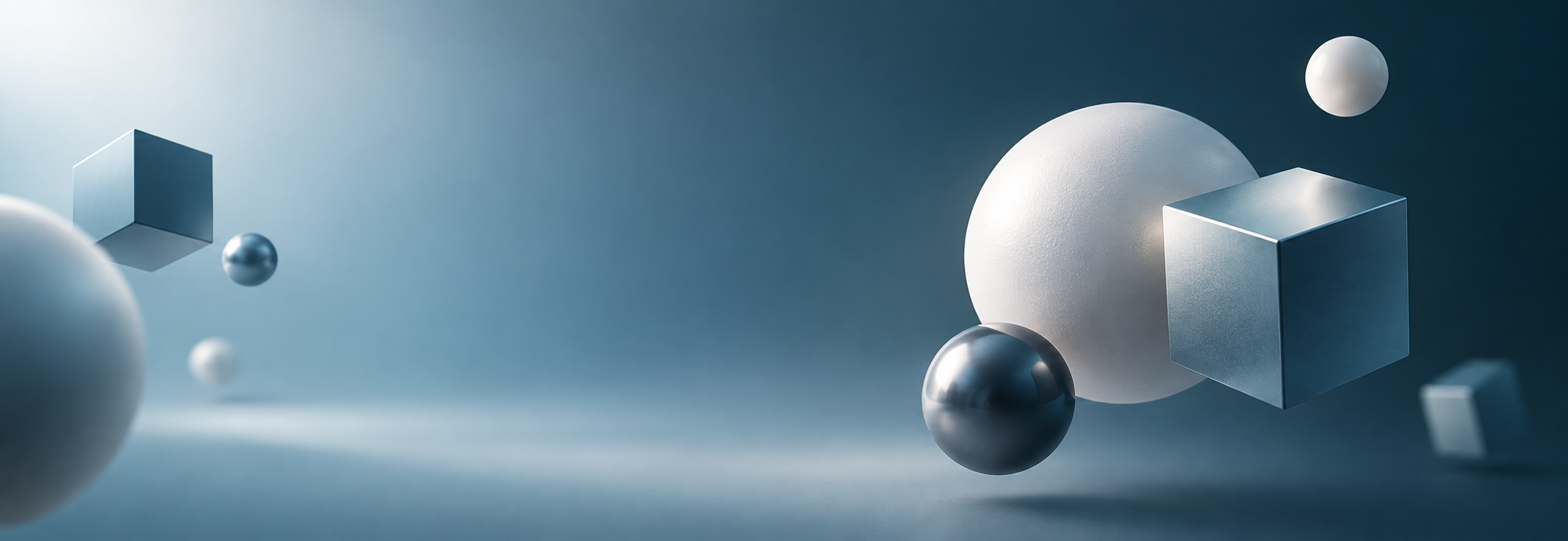 创意总监职业主页抽象3D渐变横幅 — AI image creation