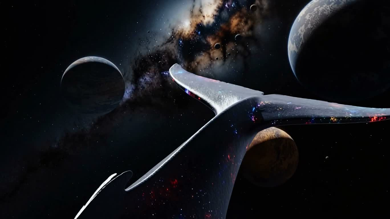 星海巨尾 — AI video creation