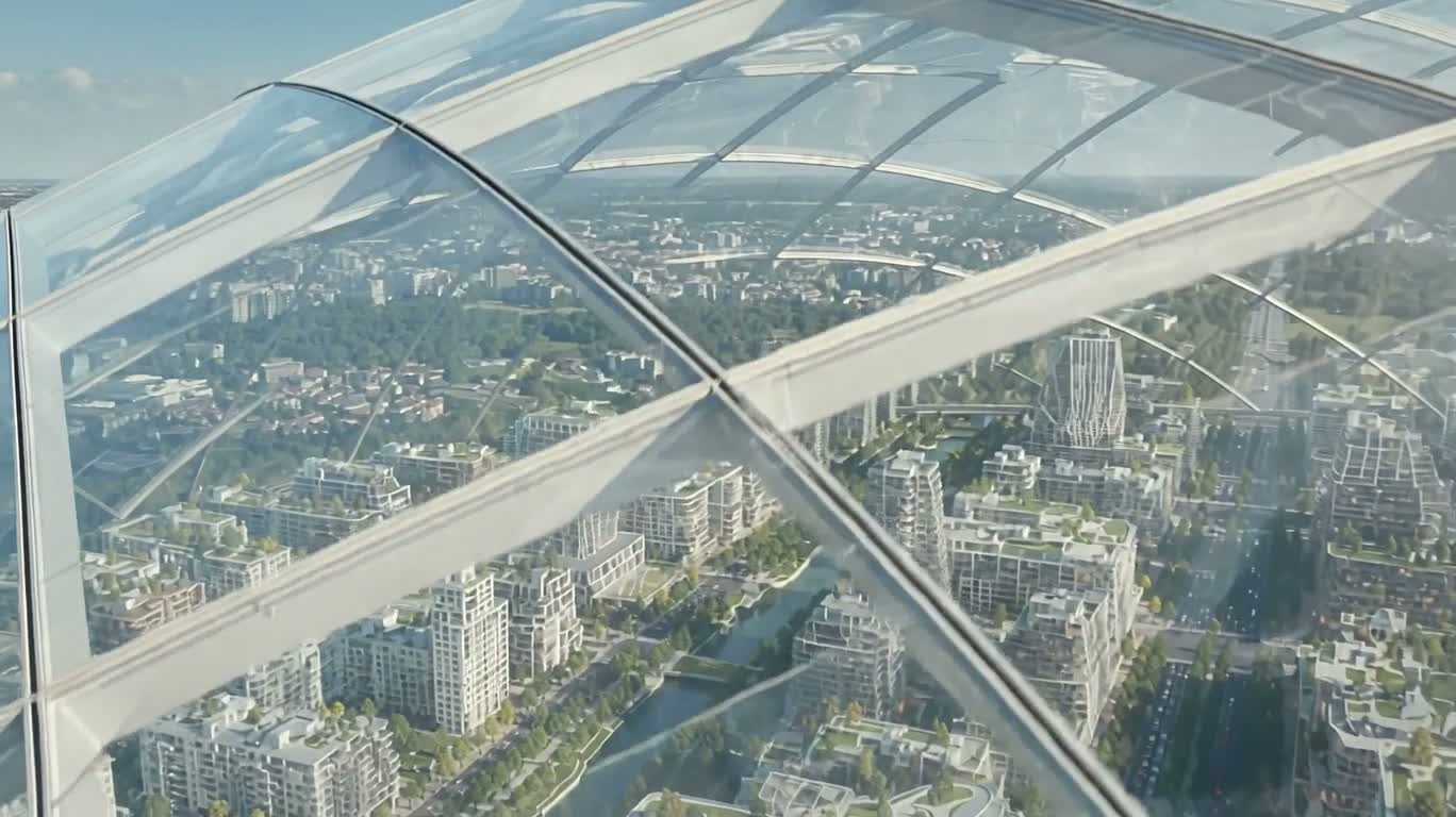 穹顶之下的自足城市 — AI video creation