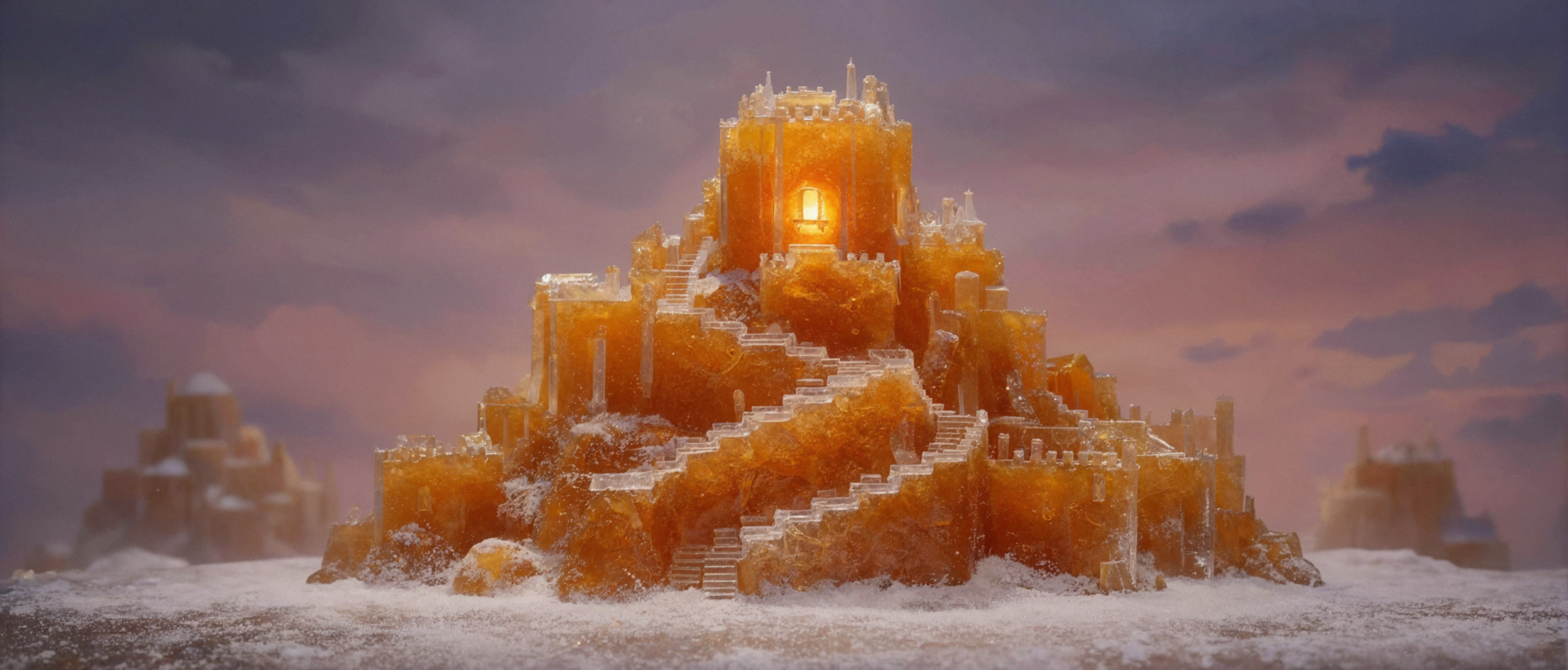 Ville de sucre candi · Concept fantastique — AI image creation