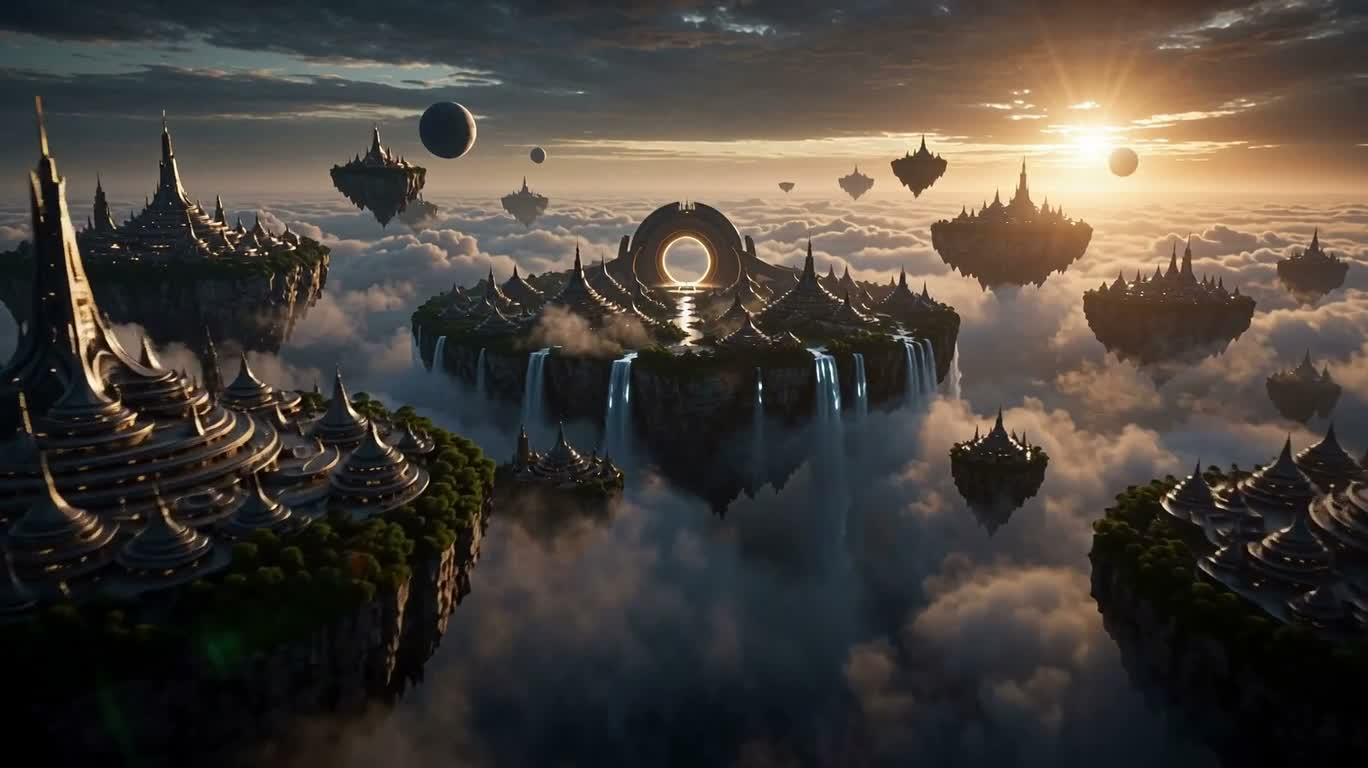 穿越黄金星门 — AI video creation