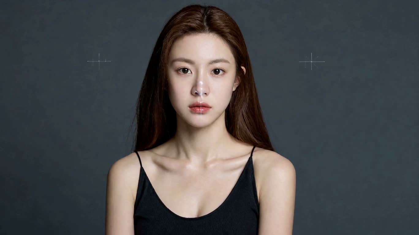 네온 빛 속에서 캐릭터가 형체를 갖춰 간다