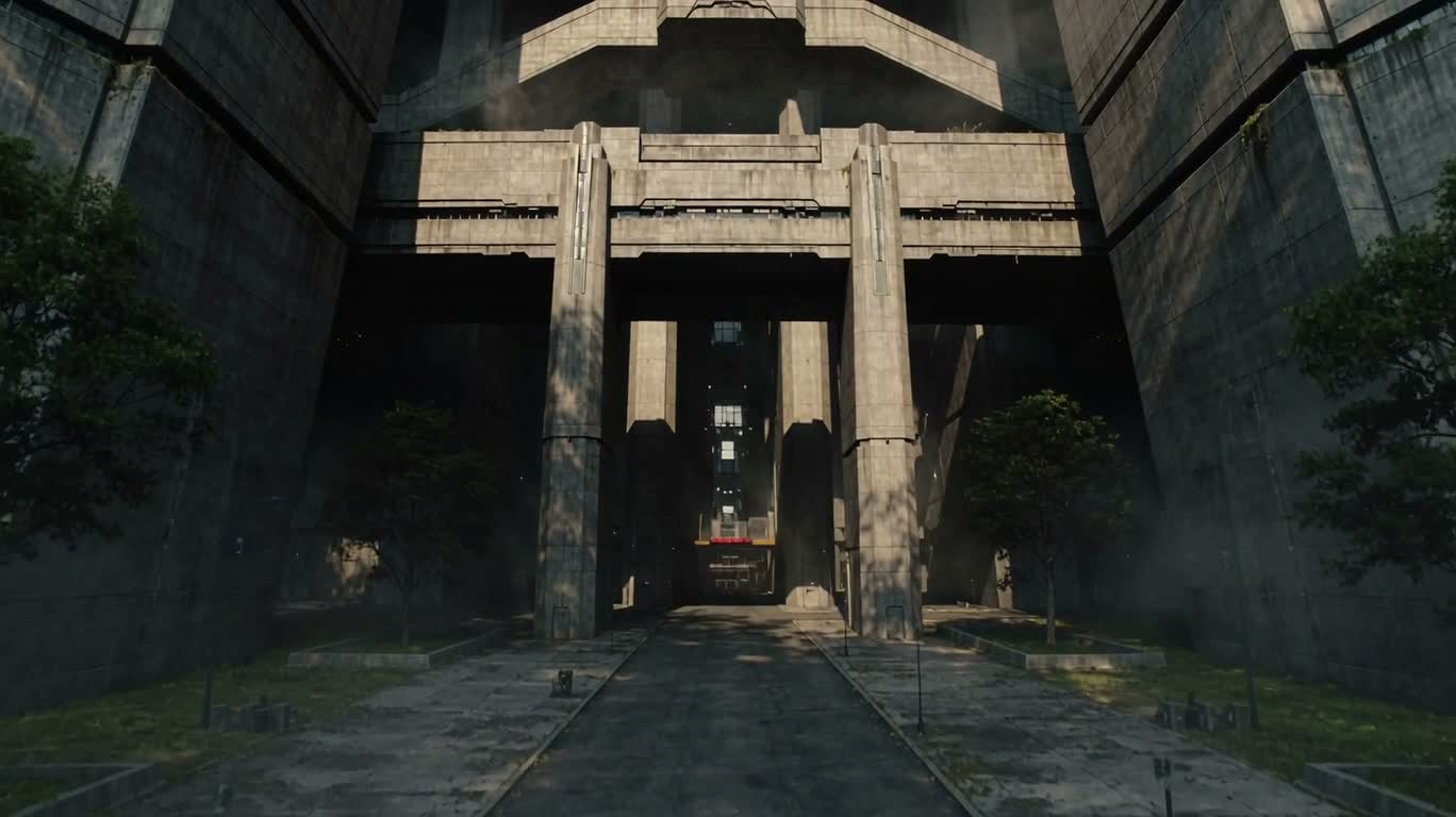 帝国基地:仰望粗野主义建筑 — AI video creation
