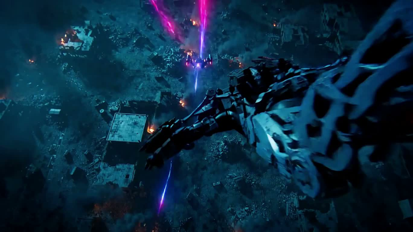 霓虹战区空降突袭 — AI video creation
