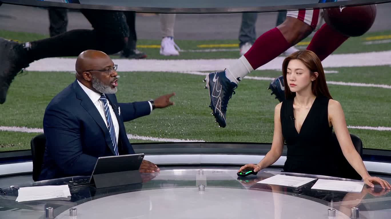 Penalty Debate in the Sports Broadcast Booth