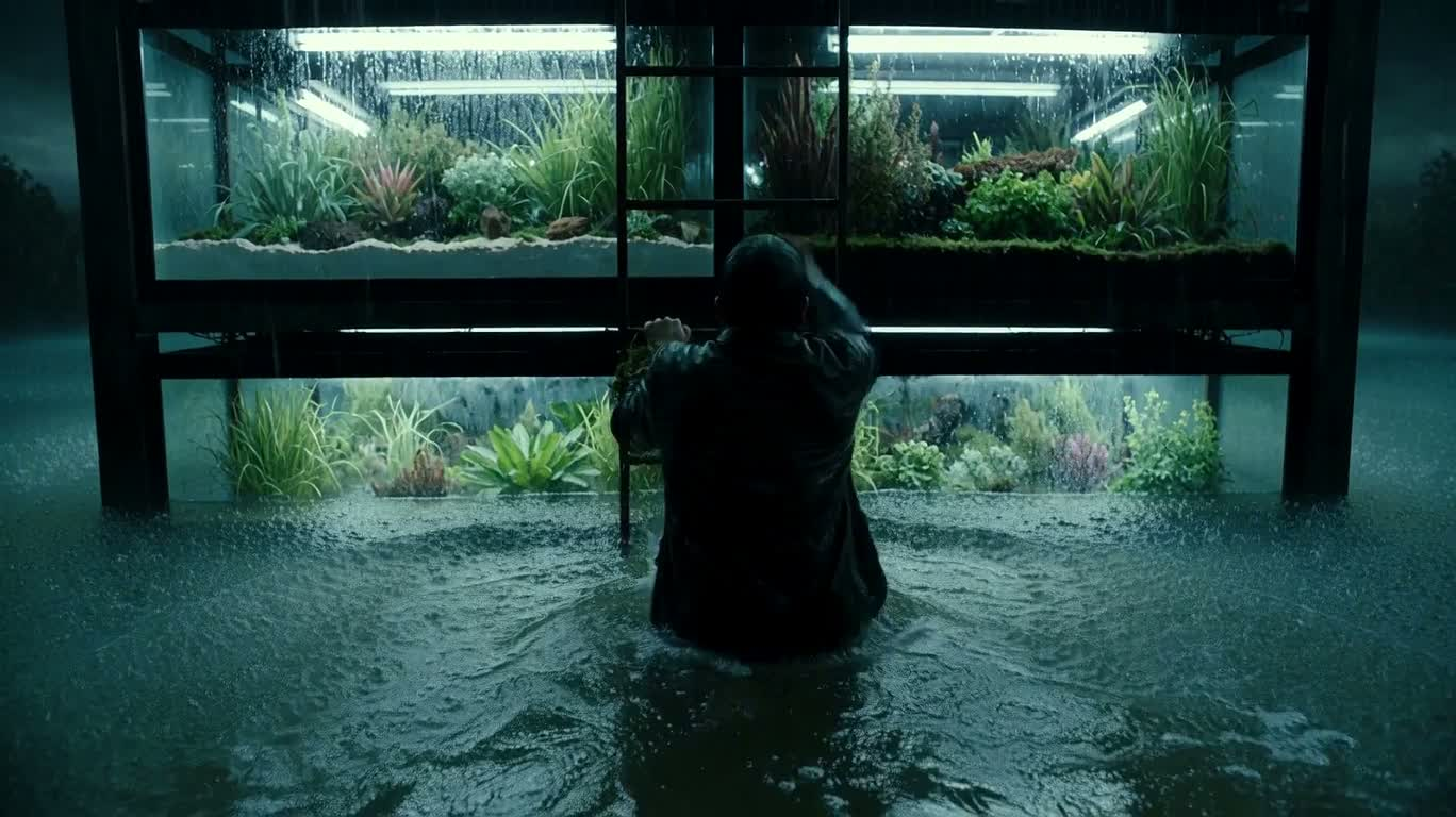 Flooded Greenhouse Dome Escape