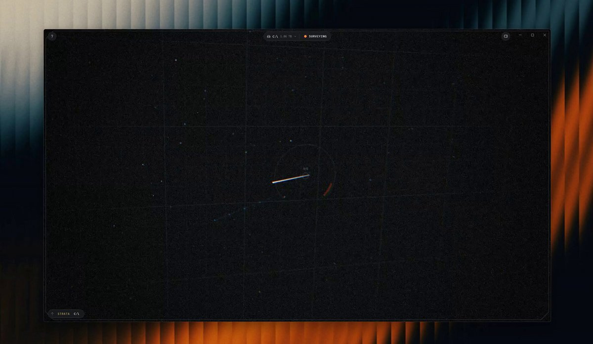 Disk space analyzer utility app — AI video creation