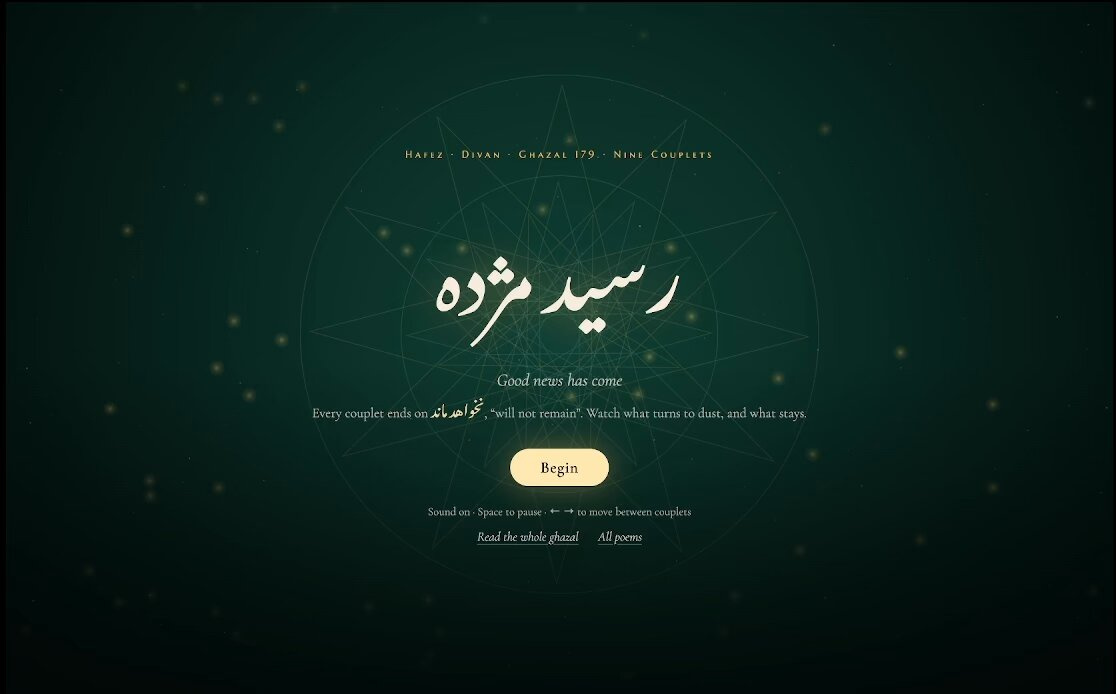 Visualization of Persian poems