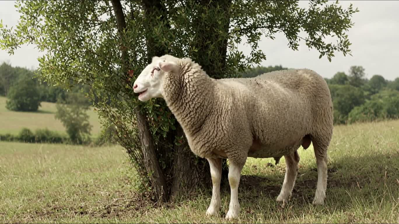 Aries Leaps Over the Trees — AI video creation