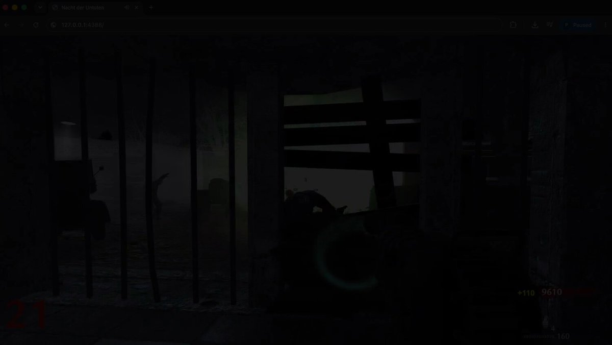 将使命召唤二战僵尸地图移植到网页 — AI video creation