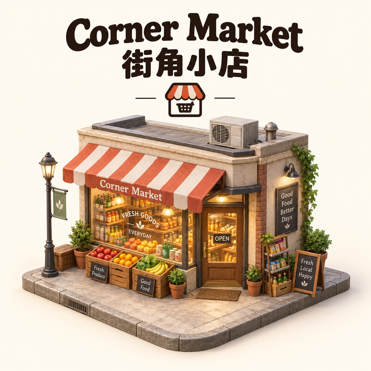 微缩品牌立体模型展示