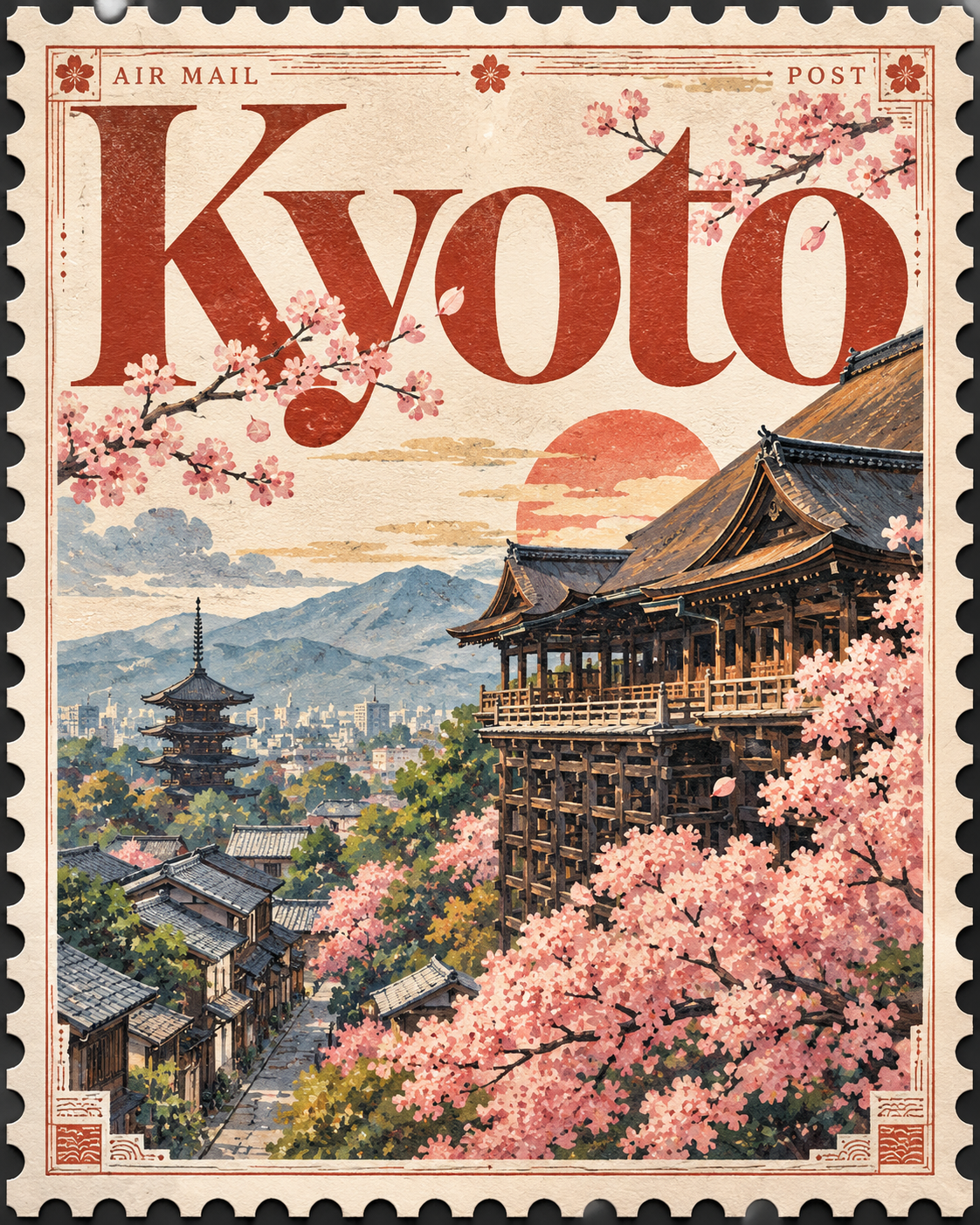 {{city_name}}城市主题收藏级艺术邮票海报 — AI image creation