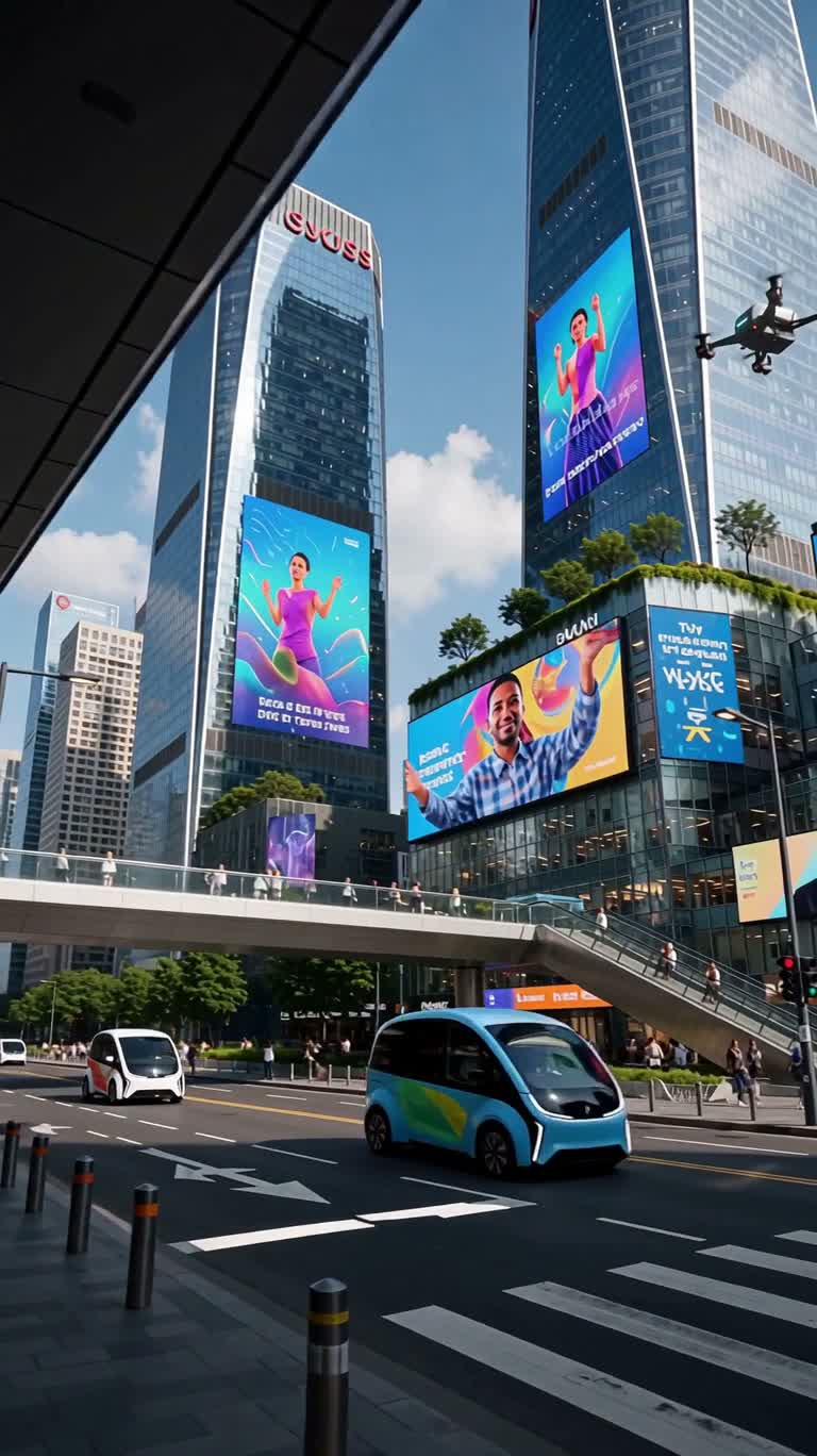 未来智慧城市 — AI video creation