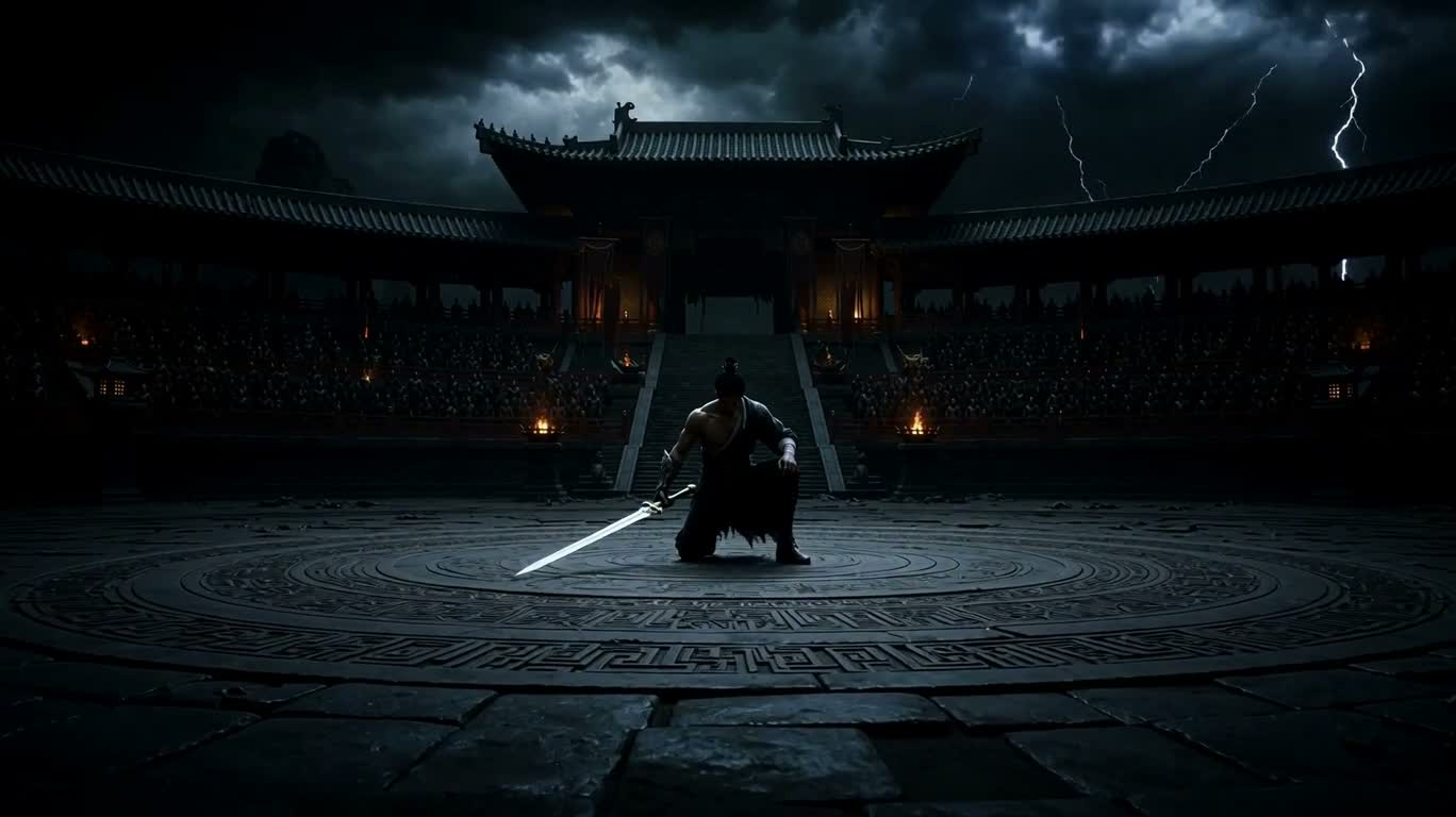 符文觉醒:战士的黄金铠化 — AI video creation
