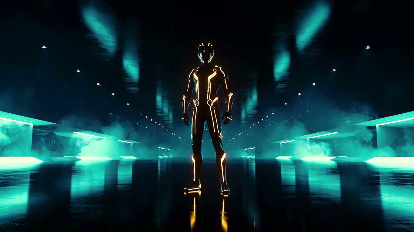 霓虹战士：光轮突袭 — AI video creation