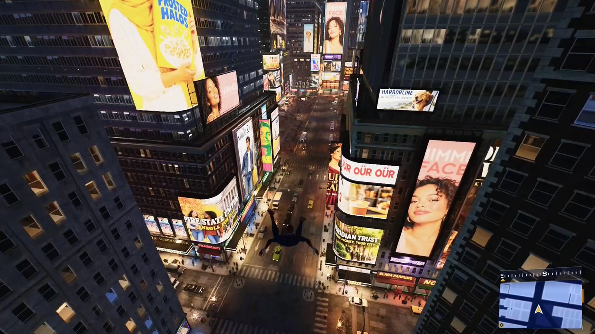 浏览器中的夜晚城市场景 — AI video creation