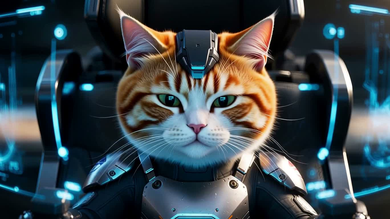 猫城未来战争 — AI video creation