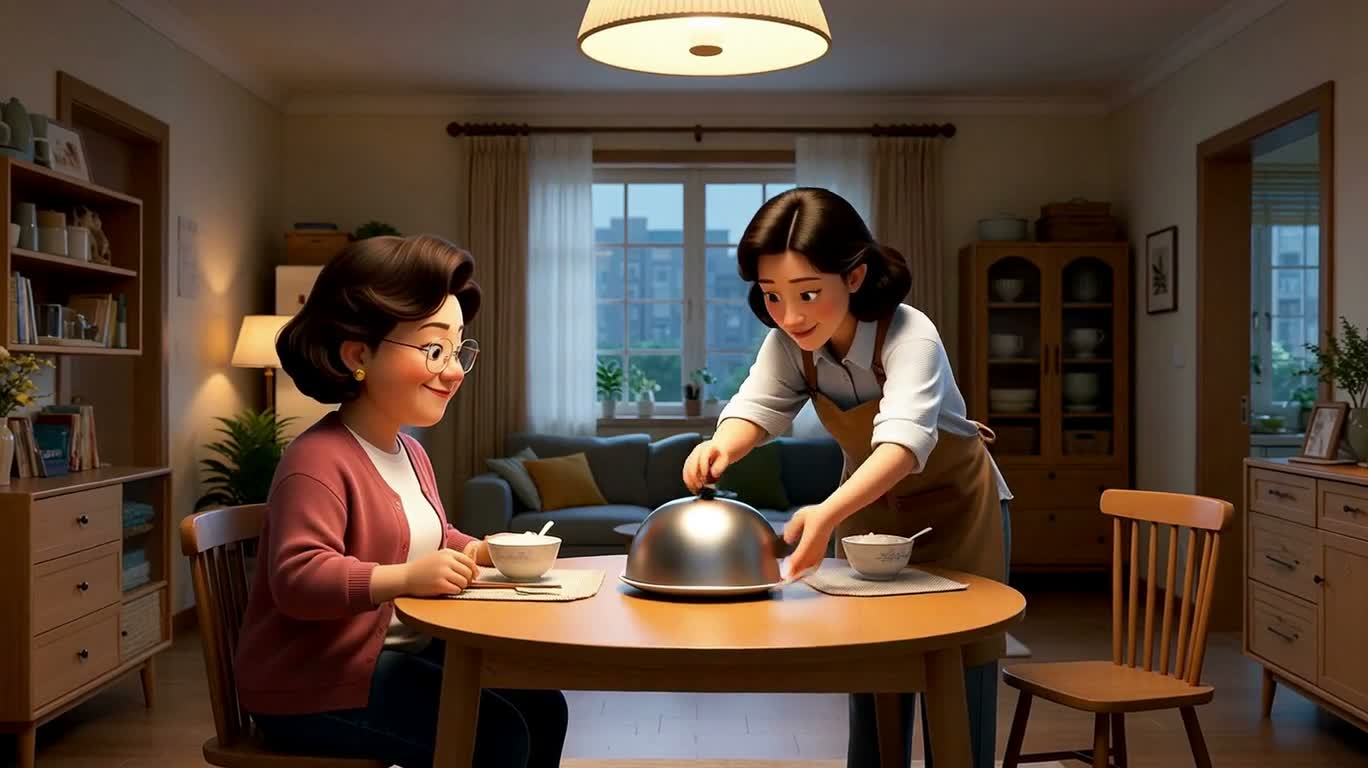 妈妈的秘密家常菜 — AI video creation
