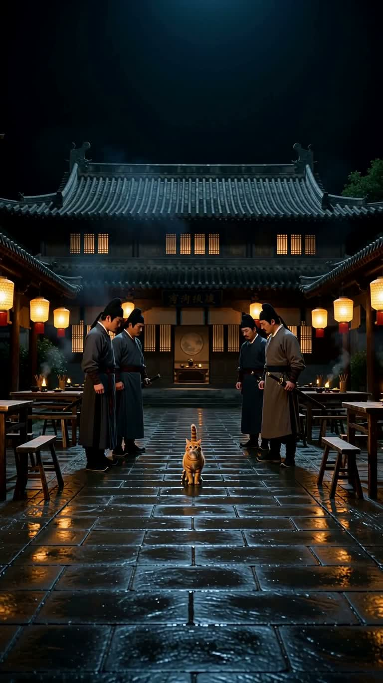 灯笼客栈的橘猫剑客
