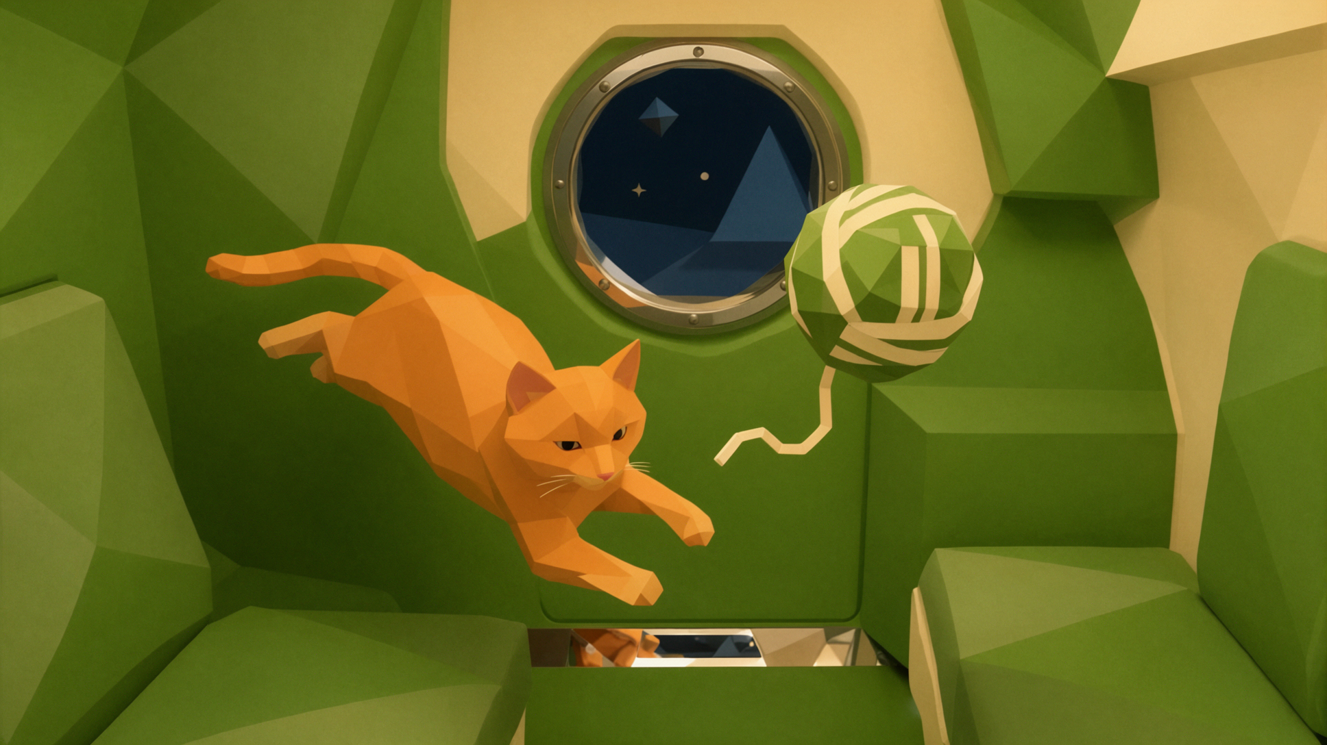 Khoang vũ trụ của mèo · Low Poly