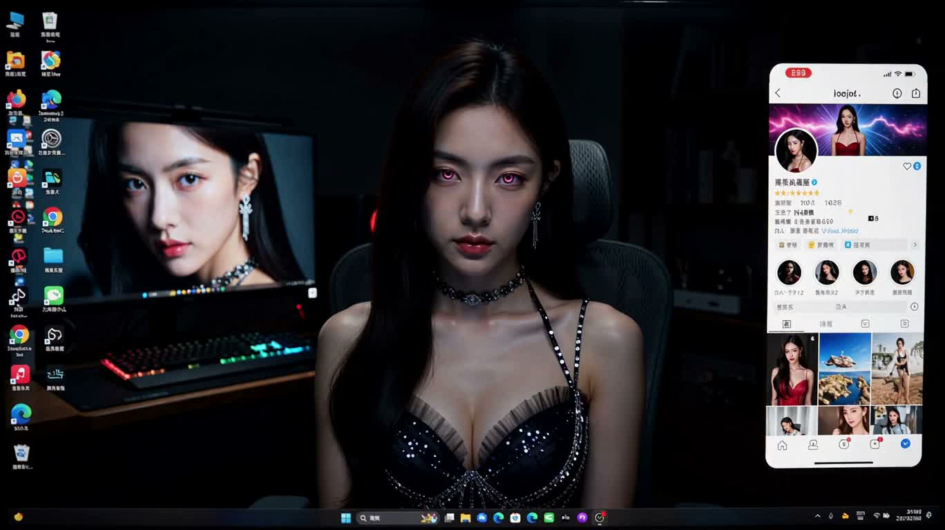 穿越屏幕的星云契约 — AI video creation