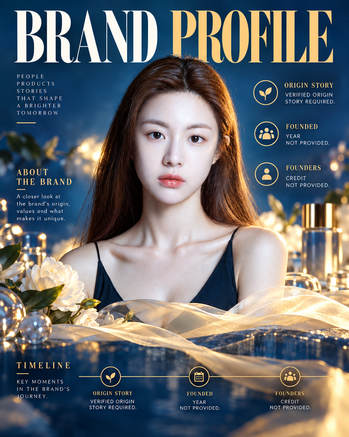 品牌历史与里程碑全幅纪实信息图海报 — AI image creation