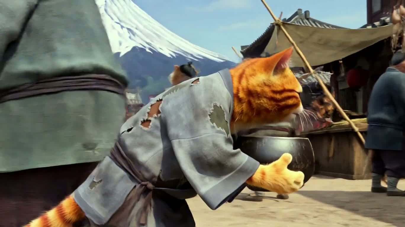一碗饭引发的猫市大战 — AI video creation