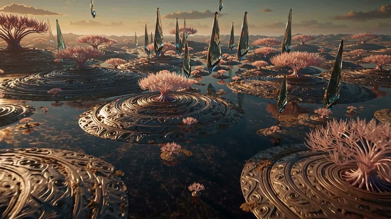 天穹机械乌托邦 — AI video creation