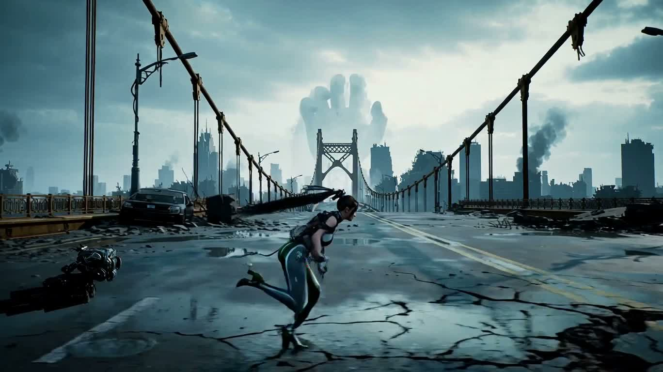 迷雾断桥：巨手追击 — AI video creation