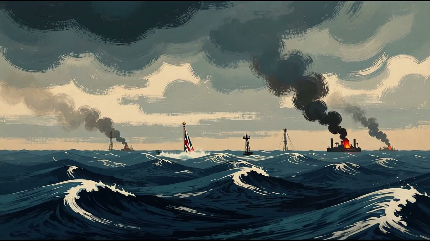 爱国巨兽宣传画 — AI video creation