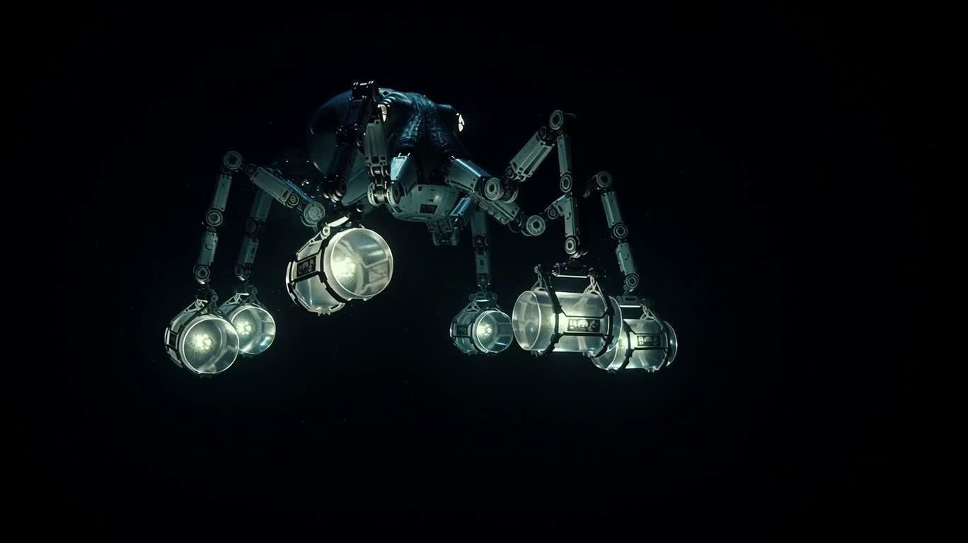 Abyssal Glow Mechanical Octopus — AI video creation
