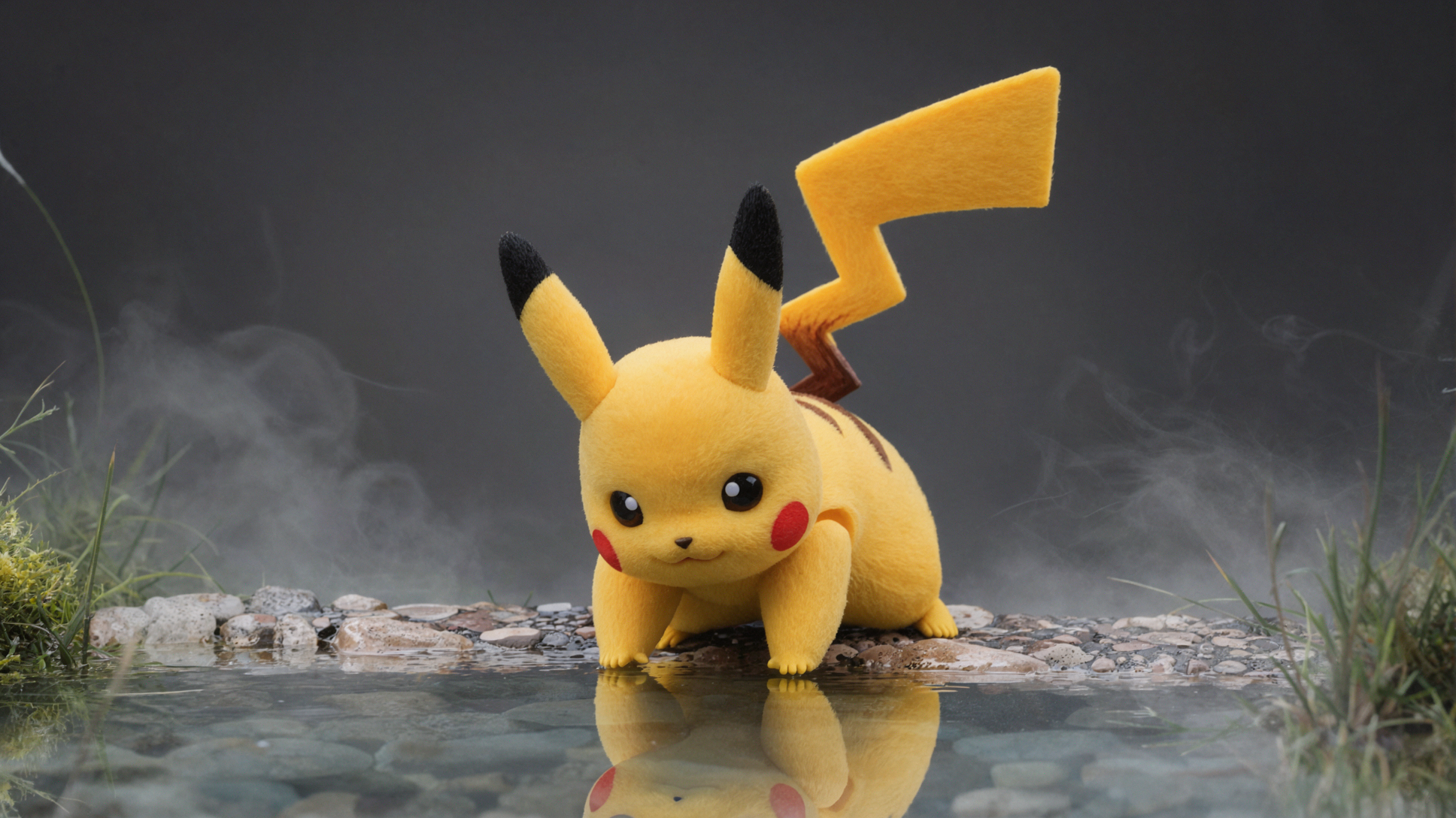 Pikachu · Nhìn vào gương nước · Ghi chép ngày u ám