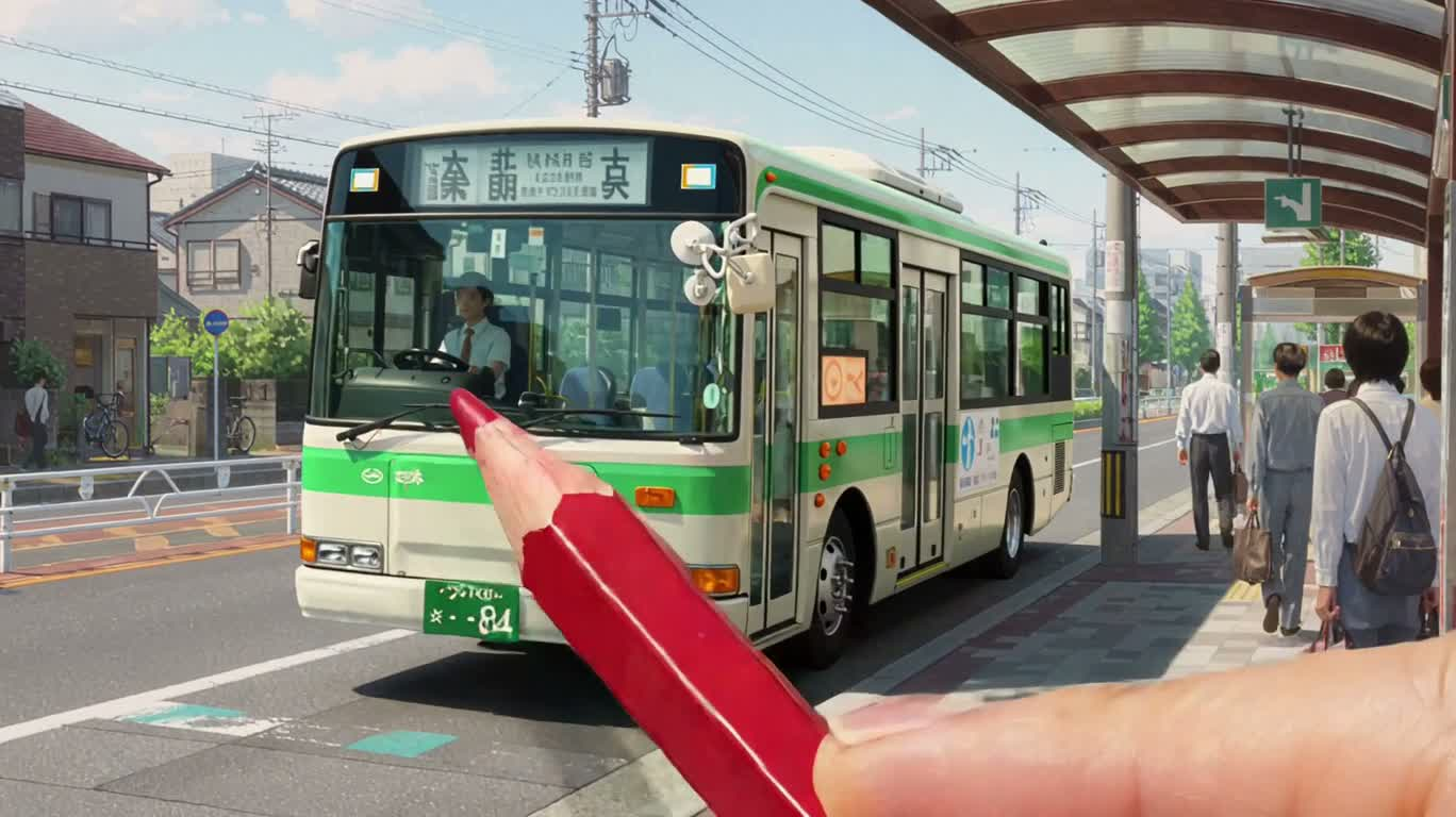 红笔绘成手绘世界 — AI video creation