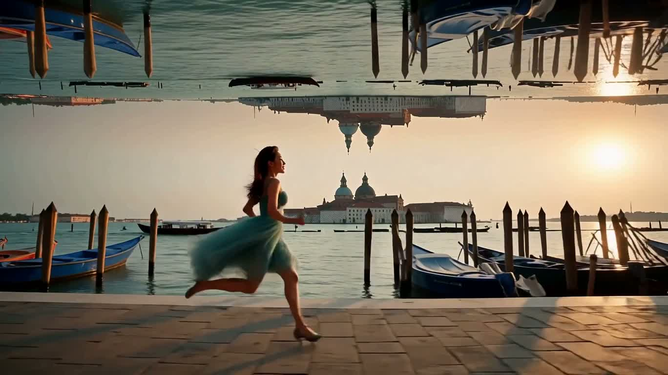 Venetian Mirror Chase — AI video creation