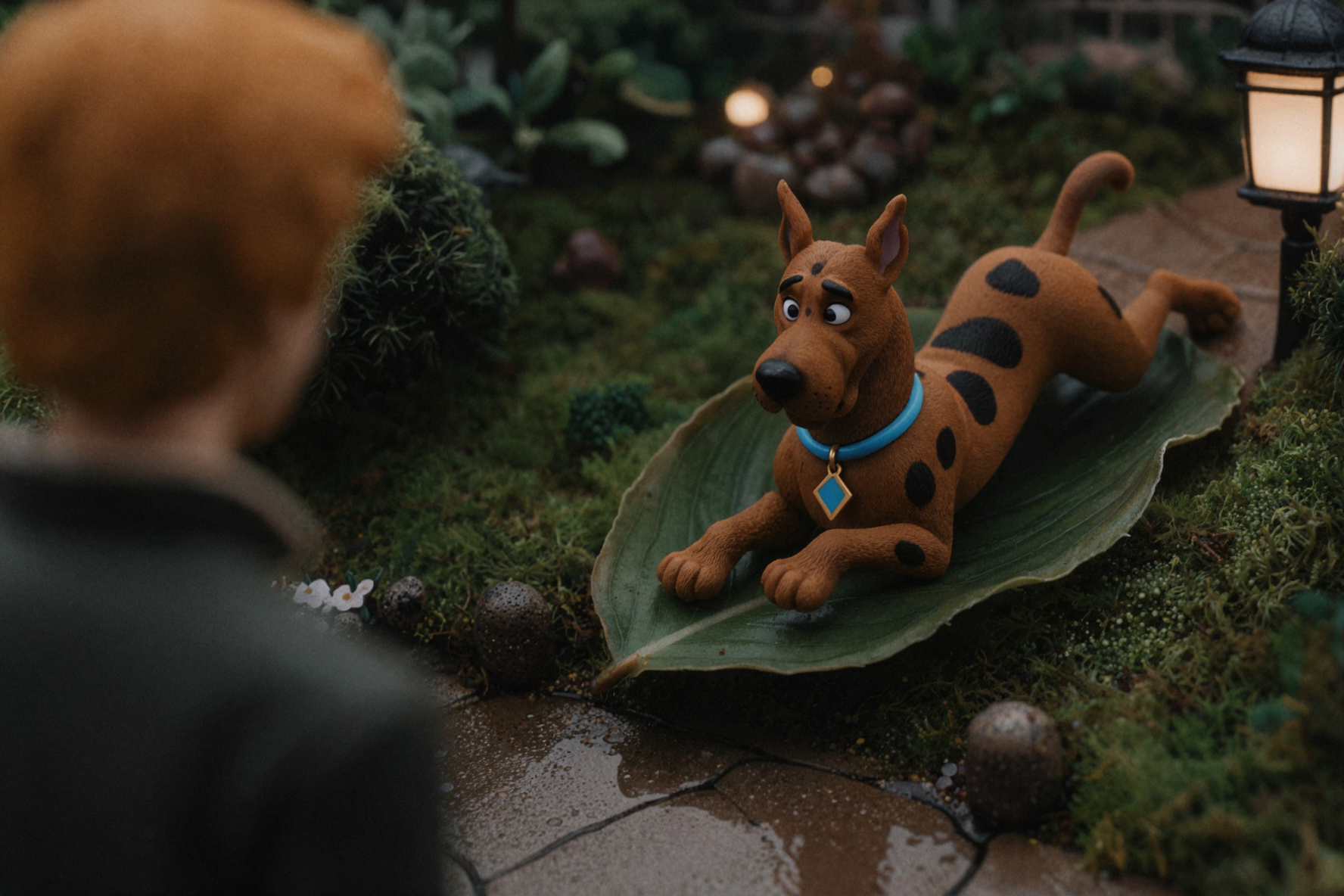 Scooby-Doo · Lướt qua lá rụng · Phim âm bản màu