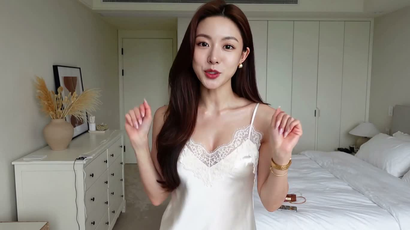GRWM trong phòng ngủ: biến hóa trang phục hẹn hò ăn trưa