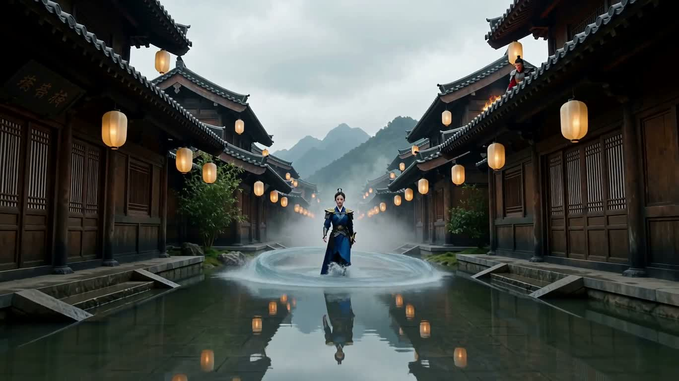 水火冰决战古镇