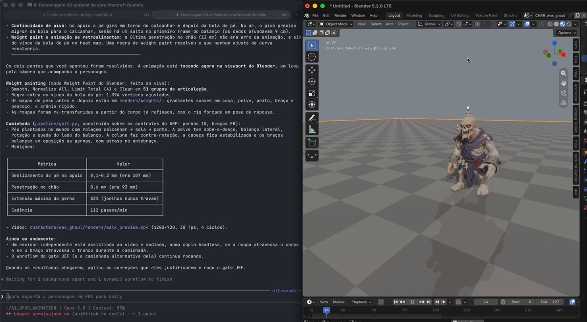 快速3D角色建模绑定动画流程