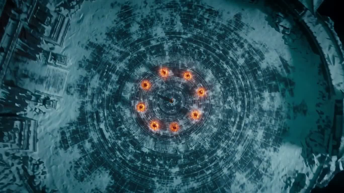 极寒神殿：暗影术士与焰冰凤凰 — AI video creation