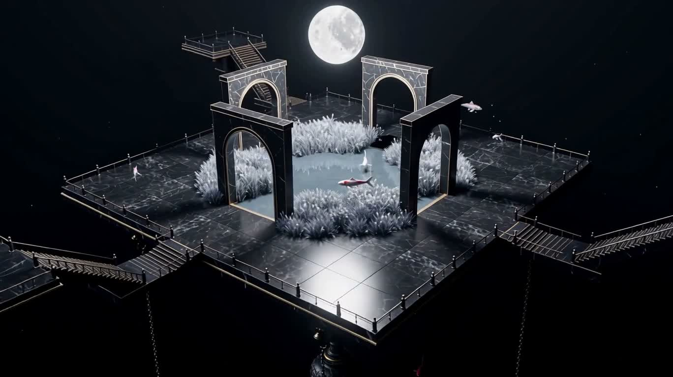 Moonlit Abyss Garden