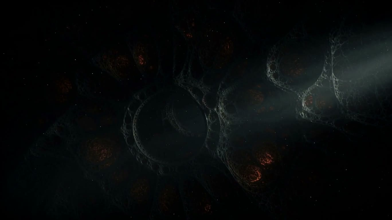 凝视无尽宇宙深渊 — AI video prompt