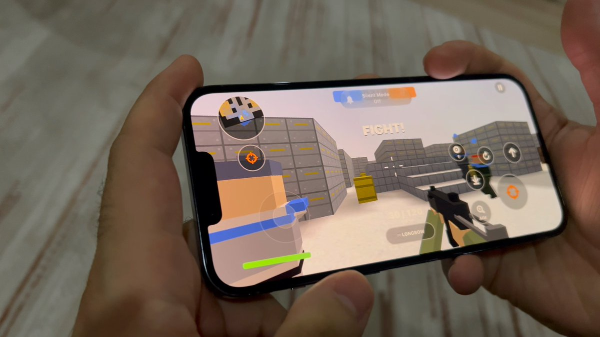 Native Swift FPS game — AI video creation