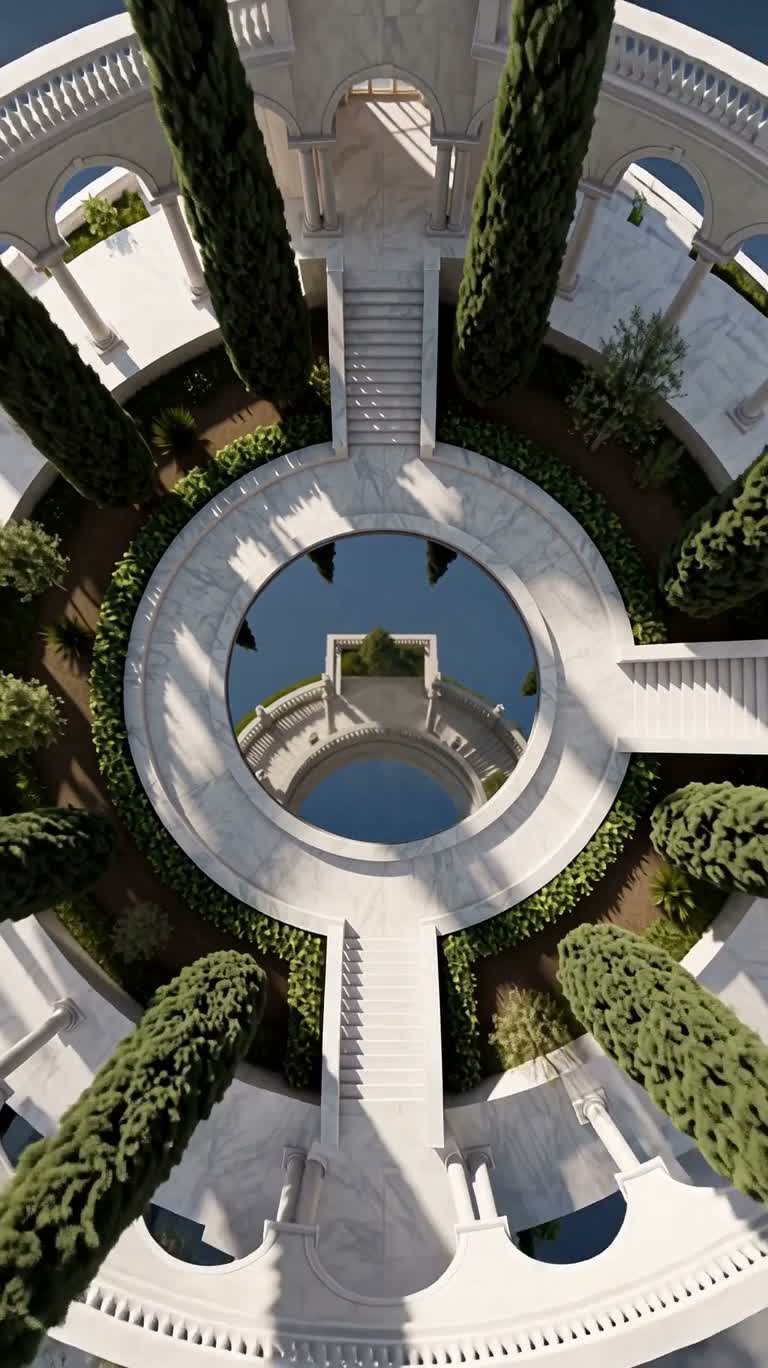 Moonlit Cloud Maze — AI video creation
