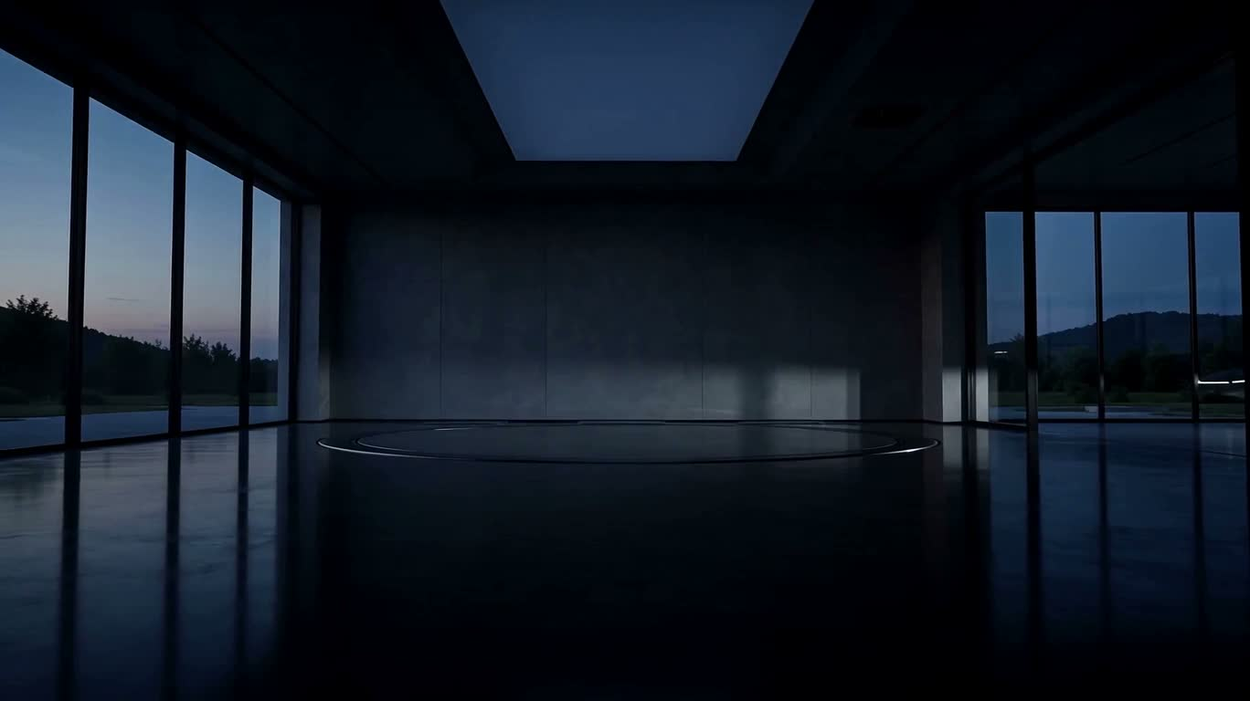 未来能源车库变形 — AI video creation