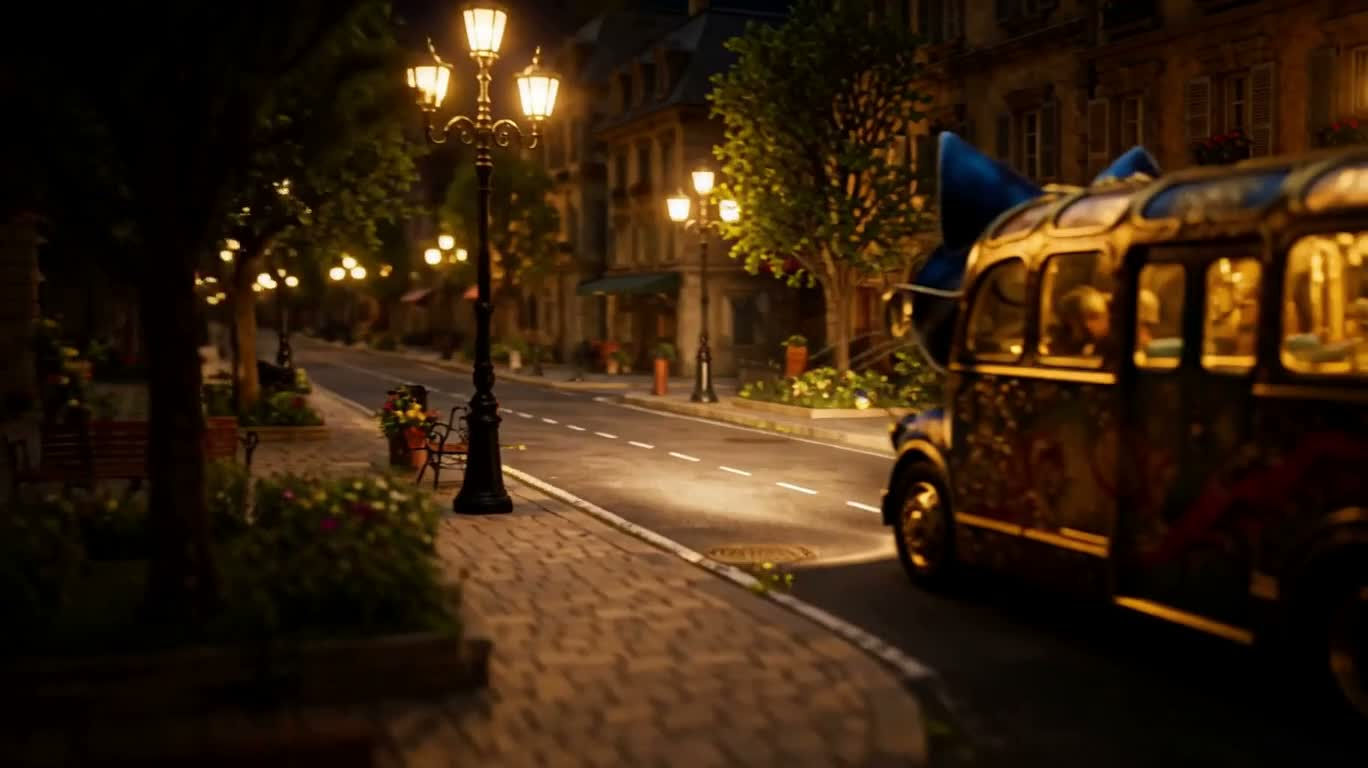 Dreamy Miniature Cat Bus