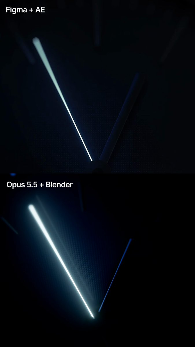 Figma tutorial rebuilt in Blender