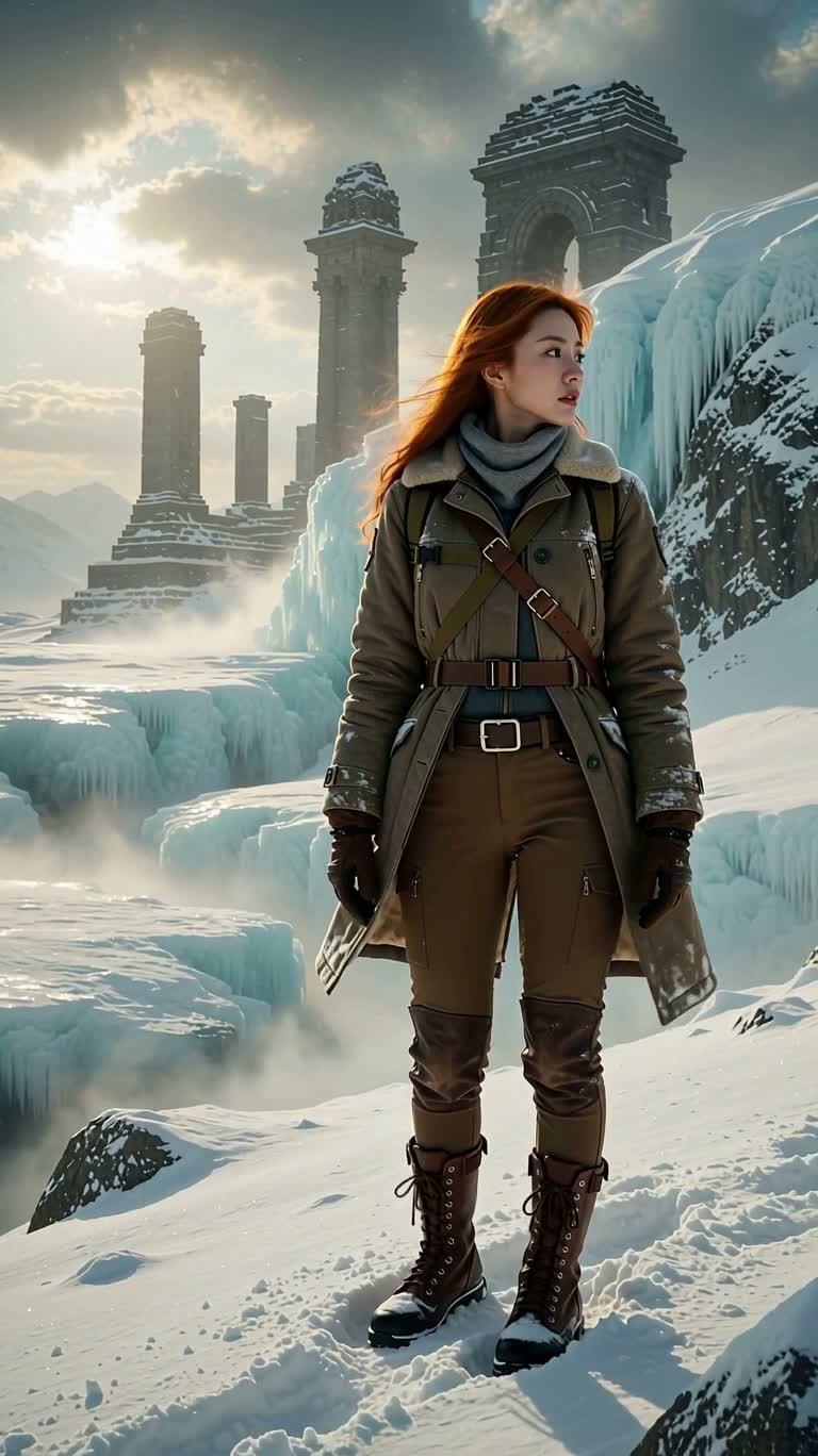 Northern Winter Treasure Seeker — AI video creation