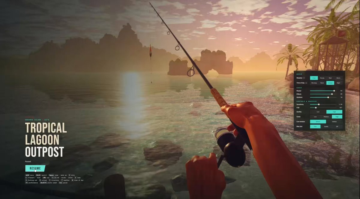 Playable island game preview